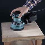Эксцентриковая шлифмашина Makita M9204B, 240 Вт, 125 мм, 12000 кол/мин