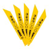 Полотно для сабельной пилы DEWALT DT2385, по металлу, 5 шт. (DT2385-QZ)