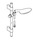 Душевой гарнитур GROHE Rainshower Solo 150, 2 режима струи, душевая штанга 900 мм, хром (27273001)