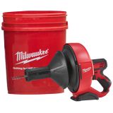 Аккумуляторная прочистная машина Milwaukee M12 BDC6-0C, с тросиком, 12 В, до 7.6 м, без АКБ и ЗУ, 4933451634