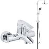 Душевая система GROHE Vitalio Start System 180 Flex со смесителем для ванны (NSB0153)