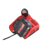 Быстрое зарядное устройство Milwaukee M12-18 FC, двойное, 12/14.4/18 В, 1x4.5 А, 1x6 А, 4932451079
