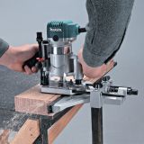 Кромочный фрезер Makita RT0700CX2, 710 Вт, 30000 об/мин, в сумке