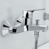 Смеситель для ванны GROHE BauFlow, хром (23601000)