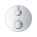 Внешняя часть термостата для душа GROHE Grohtherm, хром (24075000)