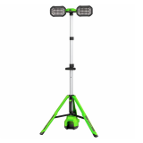 Аккумуляторная осветительная мачта Greenworks GPT-STL, с возможность работы от сети, 24 В, 3000 лм, без АКБ и ЗУ, 3503207