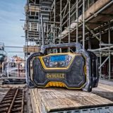 Аккумуляторная портативная аудиосистема DEWALT DCR029, 12/18 В, с возможностью работы от сети, 30 Вт, без АКБ и ЗУ (DCR029-QW)