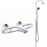 Душевая система GROHE Vitalio Start System 180 Flex с термостатом для ванны (NSB0157)