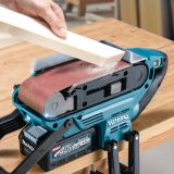 Аккумуляторная ленточная шлифмашина Makita BS001GZ, 40 В, 470 м/мин, без АКБ и ЗУ