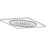 Верхний душ GROHE Rainshower F-series, 1 режим, хром (27467000)