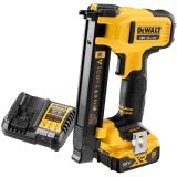 Аккумуляторный скобозабивной пистолет DEWALT DCN701N, 18 В, с АКБ 5 Ач и ЗУ