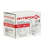 Аппарат сварочный электродуговой инверторный ИНТЕРСКОЛ ИСП-120/5,3, 4 кВт, 120 А, (662.1.0.70)