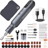 Аккумуляторный гравер GREENWORKS GPT-8VRT, 8 В, 30000 об/мин, с принадлежностями 52 шт, 3200707