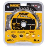 Пильный диск DEWALT EXTREME RUNTIME DT99563, 190/30 мм.