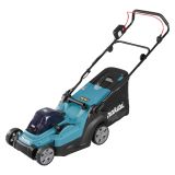 Аккумуляторный набор садовой техники Makita, 40 В: газонокосилка LM003 + триммер UR016, с АКБ 4 Ач и ЗУ