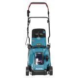 Аккумуляторный набор садовой техники Makita, 40 В: газонокосилка LM003 + триммер UR016, с АКБ 4 Ач и ЗУ