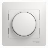 Светорегулятор (диммер) поворотно-нажимной 630Вт Systeme Electric (Schneider Electric) Glossa, белый GSL000137