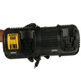 Набор DEWALT DCB132X2: 2 АКБ DCB547, Li-Ion, 18/54 В, 9/3 Ач и двойное зарядное устройство DCB132, 12/14.4/18/54 В, 2x4 А