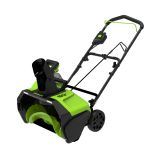 Снегоуборщик аккумуляторный Greenworks GD60PST, 60 В, 51 см (2602907)