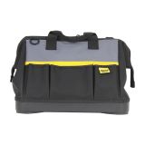 Сумка для инструмента Open Mouth с пластмассовым дном нейлоновая (516120) STANLEY 1-96-183, 16''