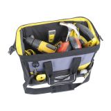 Сумка для инструмента Open Mouth с пластмассовым дном нейлоновая (516120) STANLEY 1-96-183, 16''