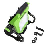 Фонарь светодиодный Greenworks, 24V / 220V, без АКБ и ЗУ, 3401307