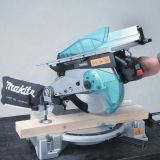 Комбинированная торцовочная пила Makita LH1040F, 1650 Вт, 260 мм, 4800 об/мин