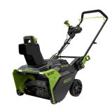 Снегоуборщик аккумуляторный Greenworks GD82ST, 82 В, 56 см (2602507UB)