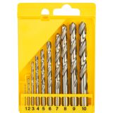 Набор сверл DEWALT DT5921-QZ по металлу, 1-10 мм, 10 шт. (DT5921-QZ)