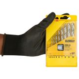 Набор сверл DEWALT DT5921-QZ по металлу, 1-10 мм, 10 шт. (DT5921-QZ)