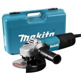 Угловая шлифмашина Makita, 840 Вт, 125 мм, 11000 об/мин, в кейсе, 9558HNRK