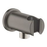Подключение для душевого шланга GROHE Rainshower с держателем ручного душа, темный графит, матовый (26658AL0)