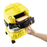 Пылесос хозяйственный Karcher WD 4 S V-20/5/22, 1000 Вт, 1.628-250.0