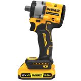 Аккумуляторный гайковерт DEWALT DCF922D2T, 18 В, 610 Нм, 3550 уд/мин, с 2 АКБ 2 Ач и ЗУ, в кейсе TSTAK (DCF922D2T-QW)