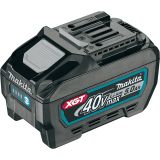 Набор Makita: 2 аккумулятора BL4050F, Li-Ion, 40 В, 5 Ач и зарядное устройство DC40RA, 40 В, 6 A, в кейсе MakPac, 191V40-2