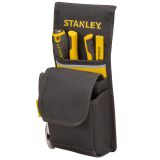 Сумка для инструмента поясная нейлоновая черно-серая (525212) STANLEY 1-93-329, 9''/16х11х24 см