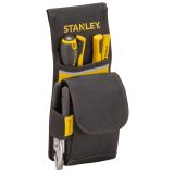 Сумка для инструмента поясная нейлоновая черно-серая (525212) STANLEY 1-93-329, 9''/16х11х24 см