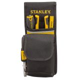 Сумка для инструмента поясная нейлоновая черно-серая (525212) STANLEY 1-93-329, 9''/16х11х24 см