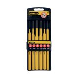 Набор из 6 выколоток STANLEY 4-18-226, 1⁄16(1,5 мм)-1⁄8(3 мм)-5⁄32(4 мм)-3⁄16(5 мм)-1⁄4(6 мм)-5⁄16(8 мм)