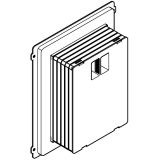 Ревизионный короб GROHE для крепления малых панелей смыва, хром (40949000)