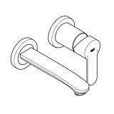 Внешняя часть смесителя для раковины GROHE Eurostyle Cosmopolitan, S-Size, хром (19571002)