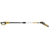 Аккумуляторный набор садовой техники DEWALT, 18 В: цепная пила DCMPS520 + сучкорез-высоторез DCMPS567, с АКБ 5 Ач и ЗУ