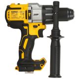 Дрель-шуруповерт DEWALT DCD996M2, 18 В, 2250 об/мин, 38250 уд/мин, с 2 АКБ 4 Ач и ЗУ, в кейсе TSTAK (DCD996M2-QW)