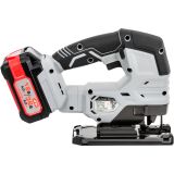 Аккумуляторный лобзик ИНТЕРСКОЛ МПА-125/36ВЭ, 36 В, 3000 ход/мин, 26 мм, с 2 АКБ 2 Ач и ЗУ, в кейсе (822.2.2.70)