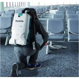 Аккумуляторный ранцевый пылесос Makita, 40 В, 200 бар, 2400 л/мин, без АКБ и ЗУ, VC011GZ