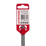 Бур ИНТЕРСКОЛ 2 спирали, 2 резца, SDS-Plus, 12x160x100 мм (05012.160)