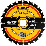 Пильный диск по дереву DEWALT DT10402, 190х30х1.65 мм, 3 шт. (DT10402-QZ-3)