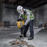Аккумуляторный отбойный молоток DEWALT DCH911X3, 54 В, 27 Дж, 1620 уд/мин, с 3 АКБ 3 Ач и ЗУ, в кейсе (DCH911X3-QW)