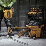 Аккумуляторный отбойный молоток DEWALT DCH911X3, 54 В, 27 Дж, 1620 уд/мин, с 3 АКБ 3 Ач и ЗУ, в кейсе (DCH911X3-QW)