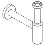 Сифон для раковины GROHE 1 1/4", хром (28912000)